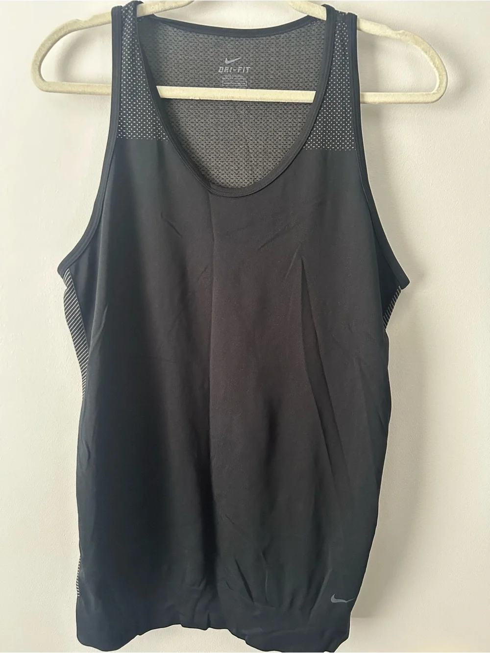 Nike Black Women's Dri-FIT Athletic Tank L